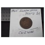 1865 INDIAN HEAD CENT
