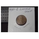 1910 S LINCOLN WHEAT CENT