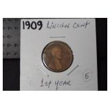 1909 LINCOLN WHEAT CENT