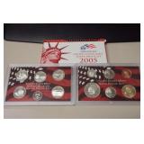 2005 US MINT SILVER PROOF SET