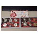 2004 US MINT SILVER PROOF SET