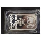 1 TROY OZ .999 SILVER BAR