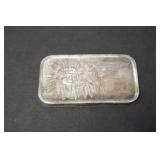 1 OZ .999 SILVER "SILVERTOWNE" INGOT