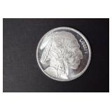 1 OZ .999 SILVER BUFFALO ROUND