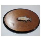 SMALL MINI FISH MOUNTED ON BOARD