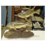 (2) FISH MOUNTED ON DRIFTWOOD