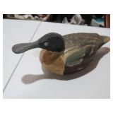HAND CARVED WOOD DUCK DECOY