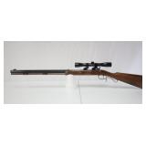 50 CAL BLACK POWDER RIFLE WITH SCOPE