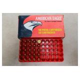 (25) RDS AMERICAN EAGLE 9MM LUGER AMMUNITION