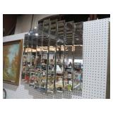 BEVELED MUTLI PANELED WALL MIRROR