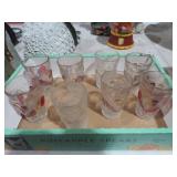 COLLECTION OF VINTAGE GLASSES