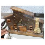 HAND MADE CABIN CLOCK