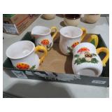 MUSHROOM MUG COLLECTION AND MISC