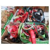 HUGE COLLECTION OF DOG LEASHES AND COLLARS