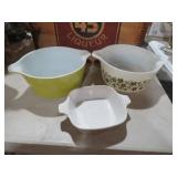 VTG PYREX CORNINGWARE BAKING DISHES