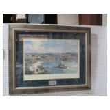 CITY OF KNOXVILLE 1891 PRINT BY JOHN STOBART
