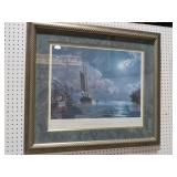 FRAMED KEY LARGO PRINT BY JOHN STOBART