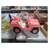VINTAGE OUR GENERATION JEEP DOLL OFF ROADER