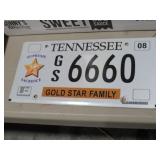 GOLD STAR FAMILY SPECIAL LICENSE PLATE