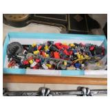 BOX OF ELECTRIC FITTINGS & CAPS