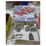 (2) REVELL TRUCK MODEL AND ARMY MODELS