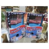(2) ELECTRONIC WAVING FLAGS IN BOX