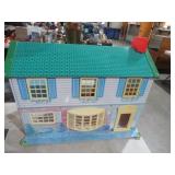 1960S WOLVERINE METAL/TIN DOLL HOUSE