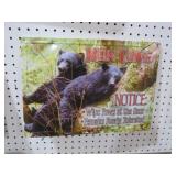 METAL MAN CAVE ADV SIGN