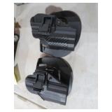 (2) BLACK HAWK HARD SHELL HOLSTERS