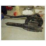 VINTAGE CAST IRON BROWNS MULE TOBACCO CUTTER