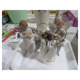 COLLECTION OF VINTAGE ANGEL FIGURES