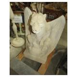 HEAVY CONCRETE GARGOYLE