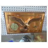EAGLE CLOCK BAROMETER