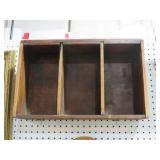 PRIMTIVE WOOD WALL SHELF
