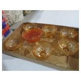 VINTAGE MERIGOLD CARNIVAL BOWLS