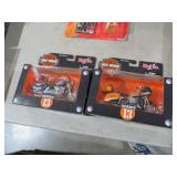 (2) HARLEY DAVIDSON DIECAST REPLICA IN PACKAGE