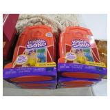 (6) NEW KINETIC SAND KITS