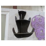 WOOD CORNER WALL SHELF