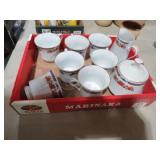 COLLECTION OF CROWN MING CUPS AND MISC