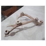 RESIN ANTLER VOTIVE HOLDER