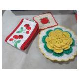COLLECTION OF HANDMADE PTATOWEL