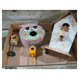 COLLECTION OF WOOD BIRD HOUSES