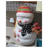 SNOWMAN COOKIE JAR