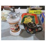 VINTAGE TEAPOT AND CAMEL ADV SIGN
