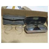 COLLECTION OF VINTAGE EYE GLASSES