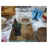 MID CENTURY GLASS VIKING AND ANCHOR INDIANA GLASS