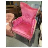 UNIQUE CLOTH COVERED CHAIR
