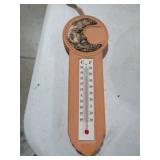 NEAT TERRACOTTA THERMOMETER