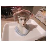 LADY HEAD VASE