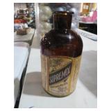 VINTAGE SUPREMOL EMBALMING BOTTLE